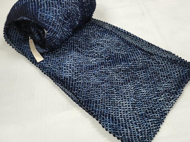平和屋着物＊夏物 有松鳴海絞 浴衣 反物 着尺 湯のし前 松坂屋扱い 証紙付き 綿 逸品 未使用 DABC1520zzz