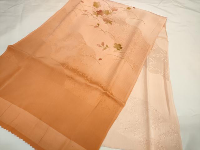 平和屋着物●和装小物　帯締め・帯揚げセット　芝桜文　金彩　手組紐　高麗組　金糸　逸品　未使用　DABC1531zzz 平和屋着物○和装小物 帯締め・帯揚げセット 芝桜文 金彩 手組紐 高麗