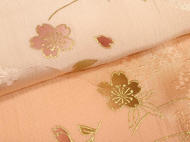 平和屋着物●和装小物　帯締め・帯揚げセット　芝桜文　金彩　手組紐　高麗組　金糸　逸品　未使用　DABC1531zzz 平和屋着物○和装小物 帯締め・帯揚げセット 芝桜文 金彩 手組紐 高麗