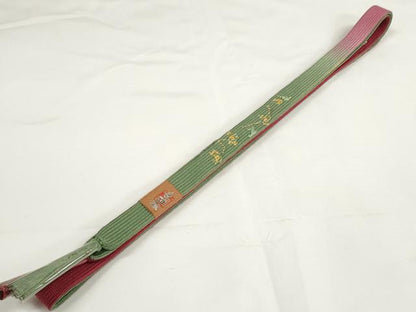 平和屋着物●和装小物　帯締め・帯揚げセット　柄絞り　菊　手組紐　高麗組　金糸　逸品　未使用　DABC1533zzz
