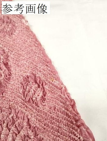 平和屋着物●和装小物　帯締め・帯揚げセット　中抜き絞り　菊　組紐　逸品　未使用　DABC1534zzz