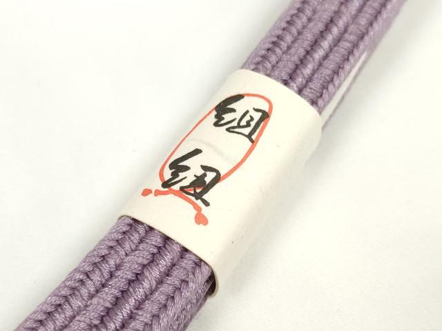 平和屋着物●和装小物　帯締め・帯揚げセット　中抜き絞り　花尽くし　組紐　逸品　未使用　DABC1535zzz