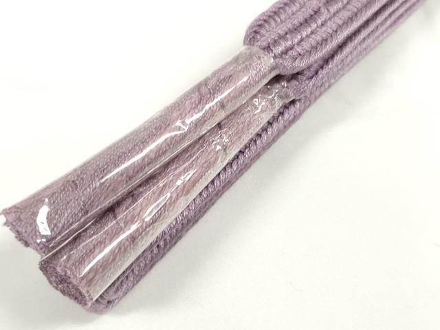平和屋着物●和装小物　帯締め・帯揚げセット　中抜き絞り　花尽くし　組紐　逸品　未使用　DABC1535zzz