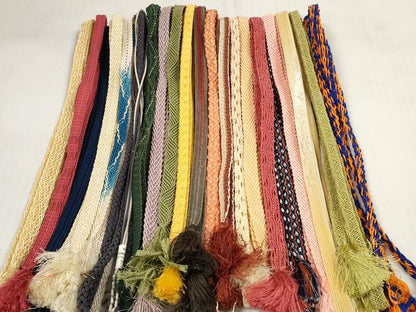 平和屋着物＊夏物 和装小物 帯締め20本セット レース織 金糸 逸品 DABC1541zzz