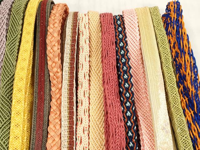 平和屋着物＊夏物 和装小物 帯締め20本セット レース織 金糸 逸品 DABC1541zzz