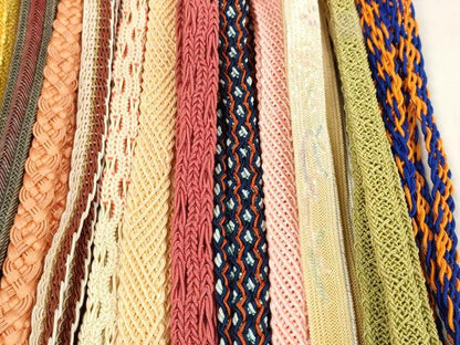 平和屋着物＊夏物 和装小物 帯締め20本セット レース織 金糸 逸品 DABC1541zzz