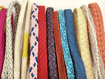 平和屋着物＊夏物 和装小物 帯締め20本セット レース織 銀糸 逸品 DABC1542zzz