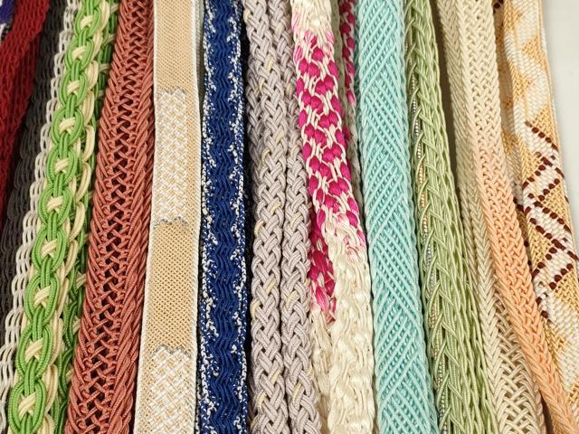 平和屋着物＊夏物 和装小物 帯締め20本セット レース織 銀糸 逸品 DABC1543zzz