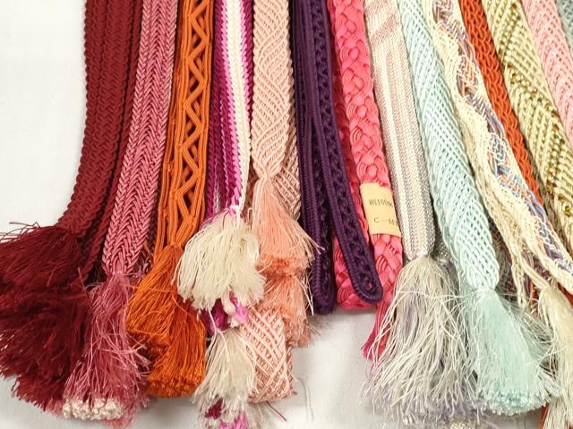 平和屋着物＊夏物 和装小物 帯締め20本セット レース織 銀糸 逸品 DABC1544zzz