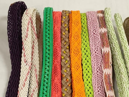 平和屋着物＊夏物 和装小物 帯締め20本セット レース織 金銀糸 逸品 DABC1545zzz