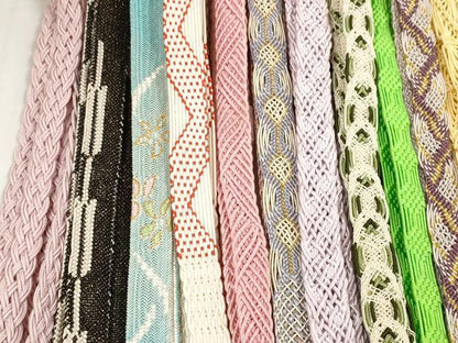 平和屋着物＊夏物 和装小物 帯締め20本セット レース織 金銀糸 逸品 DABC1546zzz