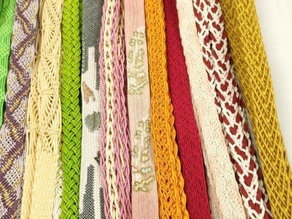 平和屋着物＊夏物 和装小物 帯締め20本セット レース織 金銀糸 逸品 DABC1546zzz