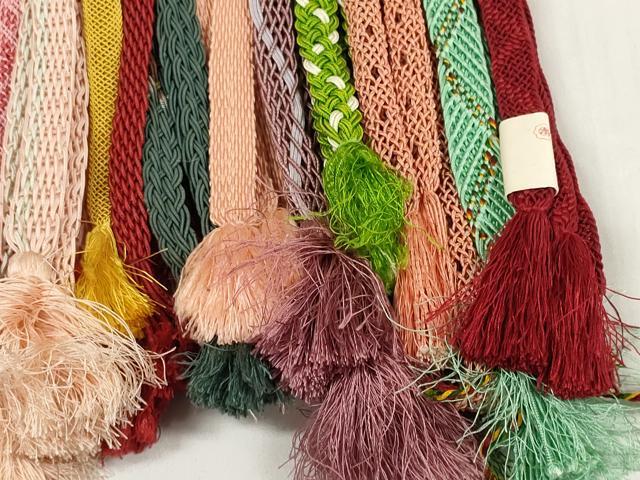 平和屋着物＊夏物 和装小物 帯締め20本セット レース織 金銀糸 逸品 DABC1547zzz