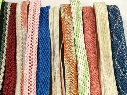 平和屋着物＊夏物 和装小物 帯締め20本セット レース織 金糸 逸品 DABC1548zzz