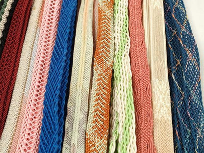 平和屋着物＊夏物 和装小物 帯締め20本セット レース織 金糸 逸品 DABC1548zzz
