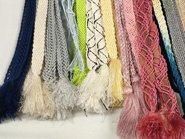 平和屋着物＊夏物　和装小物　帯締め20本セット　レース織　金糸　逸品　DABC1550zzz
