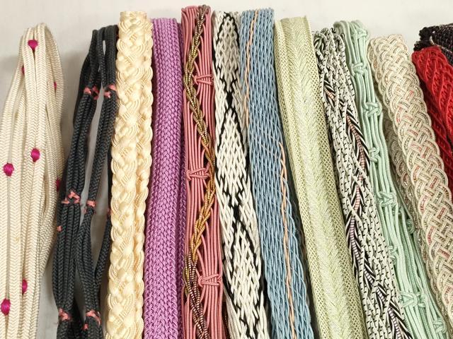 平和屋着物＊夏物 和装小物 帯締め20本セット レース織 金糸 逸品 DABC1554zzz