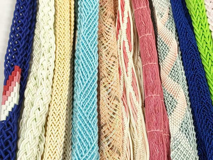 平和屋着物＊夏物 和装小物 帯締め20本セット レース織 手組紐 金糸 逸品 DABC1555zzz