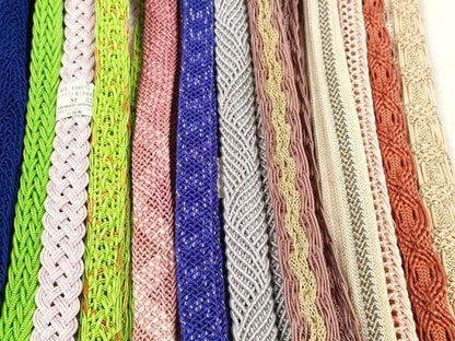 平和屋着物＊夏物 和装小物 帯締め20本セット レース織 手組紐 金糸 逸品 DABC1555zzz