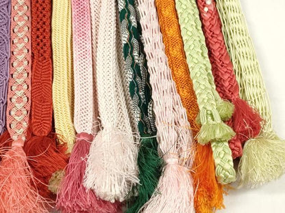 平和屋着物＊夏物 和装小物 帯締め20本セット レース織 金糸 逸品 DABC1556zzz