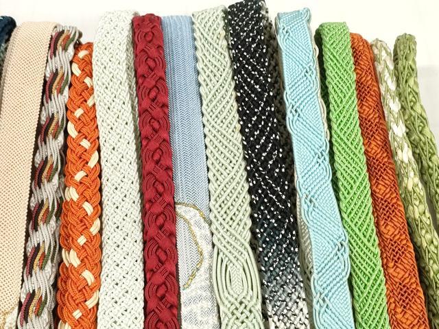 平和屋着物＊夏物 和装小物 帯締め20本セット レース織 金糸 逸品 DABC1557zzz