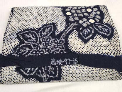 平和屋着物＊夏物 有松鳴海絞 浴衣 反物 着尺 紫陽花 アジサイ 綿 逸品 未使用 DABC1564zzz