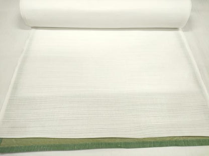平和屋着物＊夏物 長襦袢 反物 着尺 絽 生成り色 洗える着物 未使用 DABC1582zzz