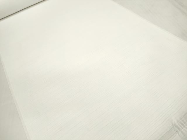 平和屋着物＊夏物 長襦袢 反物 着尺 絽 生成り色 洗える着物 未使用 DABC1582zzz