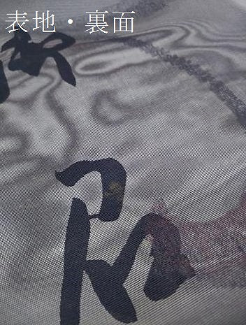 平和屋着物＊夏物 お召 反物 着尺 花唐草紋紗 銀糸 逸品 未使用 DABC1590zzz