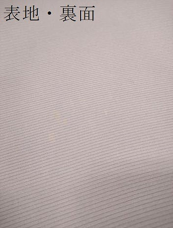 平和屋着物＊夏物 色無地 反物 着尺 絽 洛中平安泥 白藤色 逸品 未使用 DABC1591zzz
