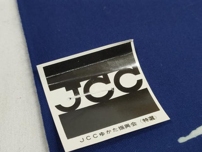 平和屋着物＊夏物 浴衣 反物 着尺 花蝶文 ほていや扱い 綿 未使用 DABC1739zzz