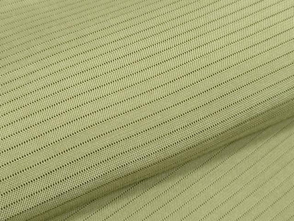 平和屋着物＊夏物 色無地 反物 着尺 絽 京染 抹茶色 逸品 未使用 DABC1757zzz