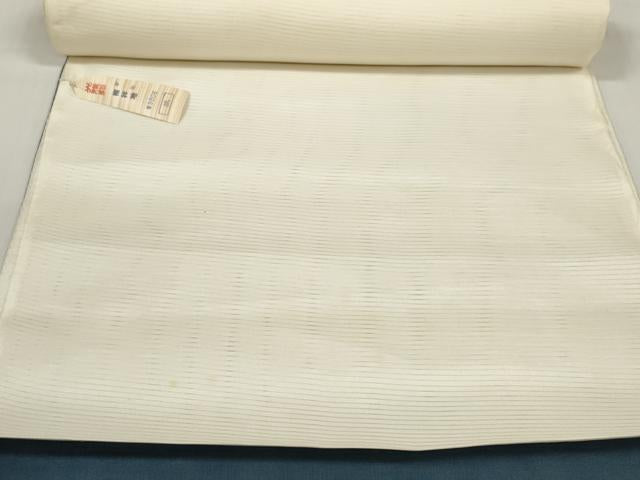 平和屋着物＊夏物　長襦袢　反物　着尺　平絽　生成り色　逸品　未使用　DABC1762zzz