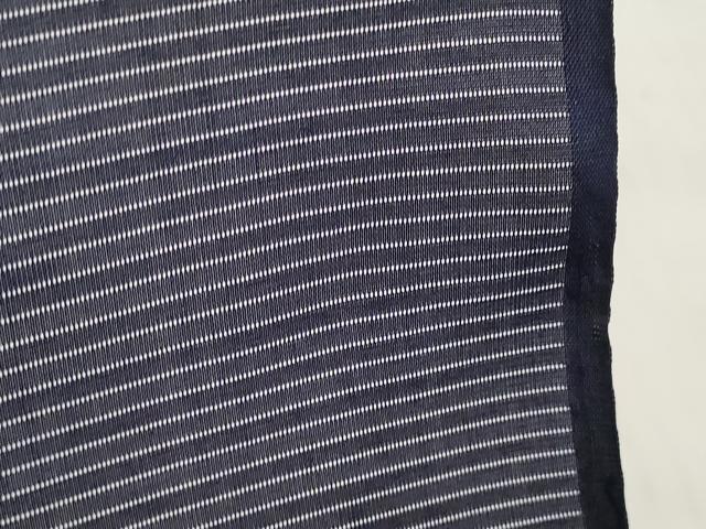平和屋着物＊夏物 色無地 解き反物 着尺 絽 濃藍色 高島屋扱い 逸品 DABC1769zzz