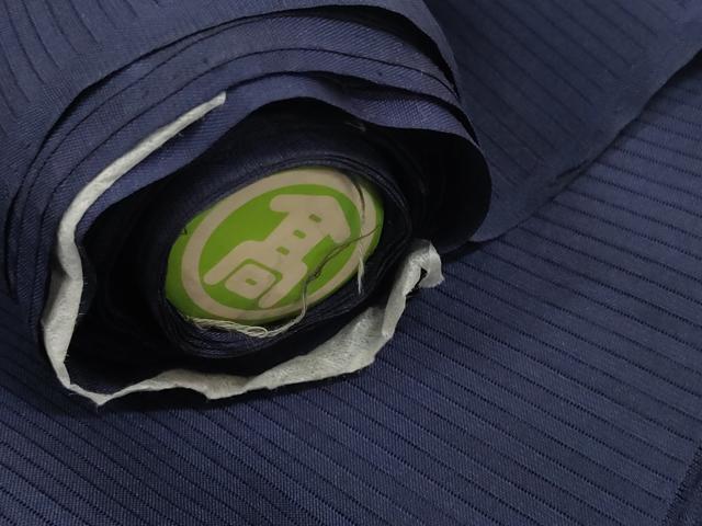 平和屋着物＊夏物 色無地 解き反物 着尺 絽 濃藍色 高島屋扱い 逸品 DABC1769zzz