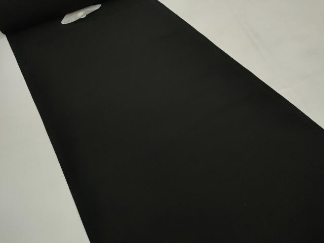 平和屋着物＊夏物 黒紋付 黒反物 着尺 絽 バイオ紅下黒 逸品 未使用 DABC1775zzz