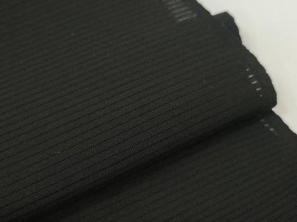 平和屋着物＊夏物 黒紋付 黒反物 着尺 絽 バイオ紅下黒 逸品 未使用 DABC1775zzz