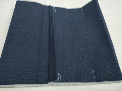 平和屋着物＊夏物 阿波しじら織 浴衣 反物 着尺 正藍染 紺色 箱・証紙付き 綿 逸品 未使用 DABC1783zzz