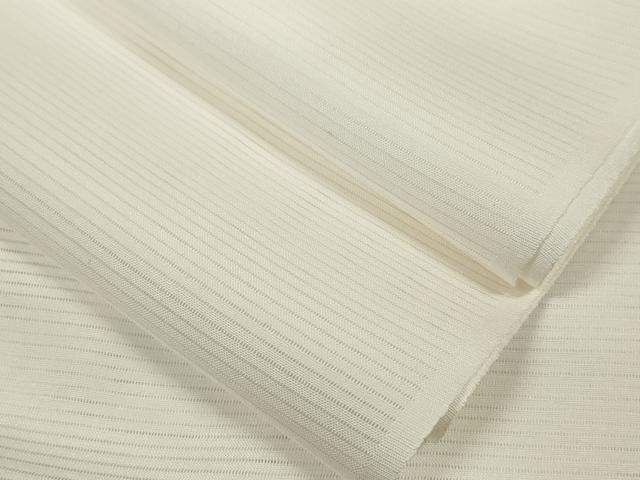 平和屋着物＊夏物 長襦袢 反物 着尺 絽 生成り色 逸品 未使用 DABC1784zzz