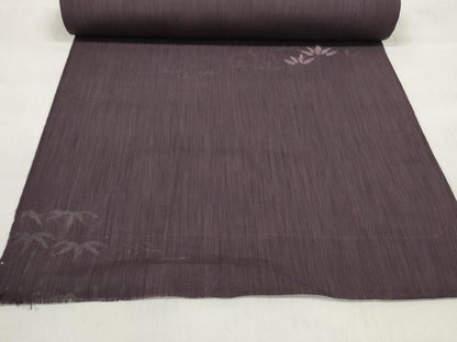 平和屋着物＊夏物 小紋 解き反物 着尺 笹紋紗 逸品 DABC1789zzz
