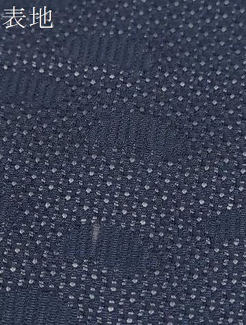 平和屋着物▽羽織・コート　反物　羽尺　スリーシーズン　春夏秋　塵除け　亀甲動物紋紗　濃藍色　逸品　未使用　DABC1790zzz