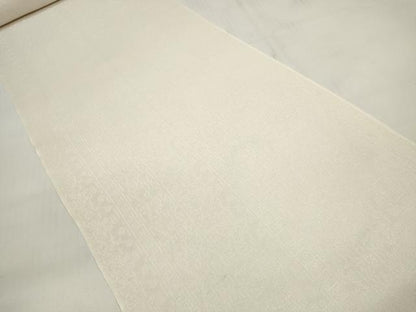 平和屋着物＊夏物 白生地 反物 着尺 幾何学地紋 生成り色 逸品 未使用 DABC1791zzz