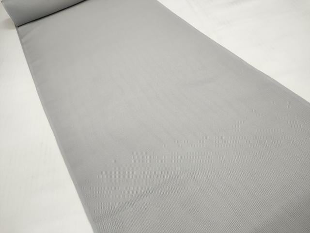 平和屋着物＊夏物 色無地 反物 着尺 絽 煤色 逸品 未使用 DABC1825zzz