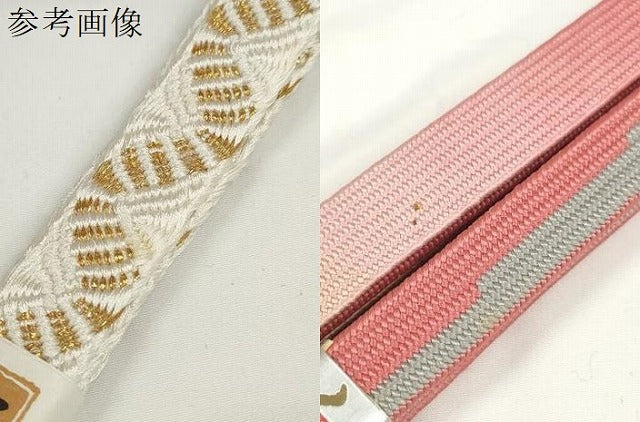 平和屋着物●和装小物　帯締め10本セット　礼装用　組紐　高麗組　金糸　逸品　未使用　DABC1846zzz
