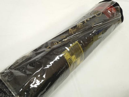 平和屋着物●久留米絣　反物　着尺　色紙絣絵　井上庄一作　証紙付き　綿　逸品　未使用　DABC1951zzz