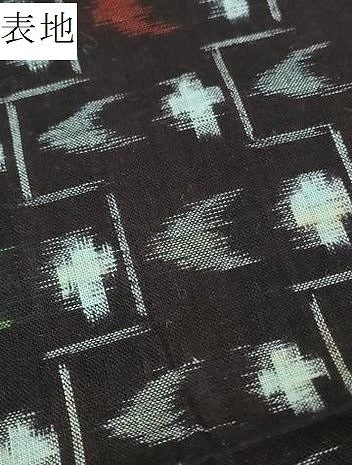 平和屋着物●久留米絣　反物　着尺　絣絵　証紙付き　綿　逸品　未使用　DABC1972zzz