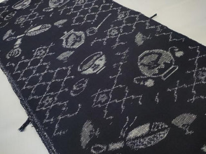 平和屋着物●久留米絣　反物　着尺　茶道具　綿　逸品　未使用　DABC1982zzz