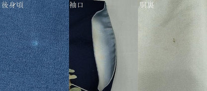 平和屋着物●訪問着 作家物 総刺繍 流水小舟人物文 金糸 正絹 逸品 DABC2001ud