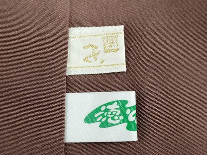 平和屋着物●江戸小紋　幾何学丸文　正絹　逸品　DABC2024ud