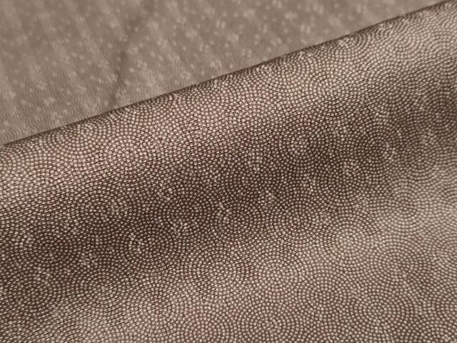 平和屋着物●江戸小紋　幾何学丸文　正絹　逸品　DABC2024ud